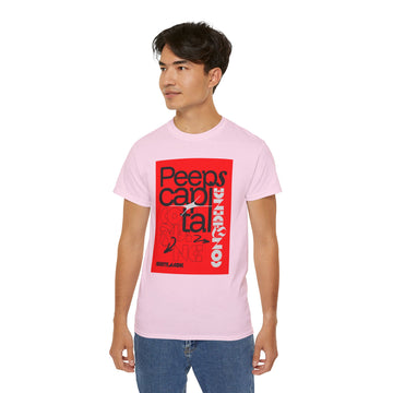 Peeps Capital Confidence Graphic Tee — Red Block Urban Streetwear