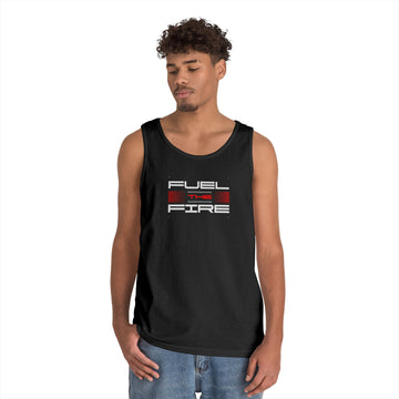 Fuel the Fire Tank Top — Motivational Fitness Graphic Tank