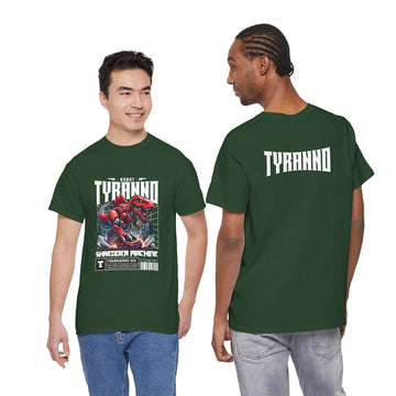 Tyranno Shredder Machine T-Shirt — Retro Dino Graphic Tee