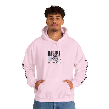 Fight Graphic Hoodie — 'Fight' Back Print with Focus & Finish Sleeve Text
