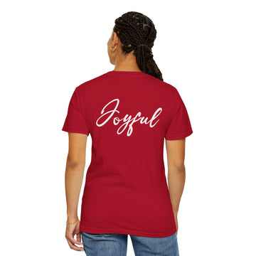 Joyful Christmas T-Shirt — Script Tree Holiday Tee