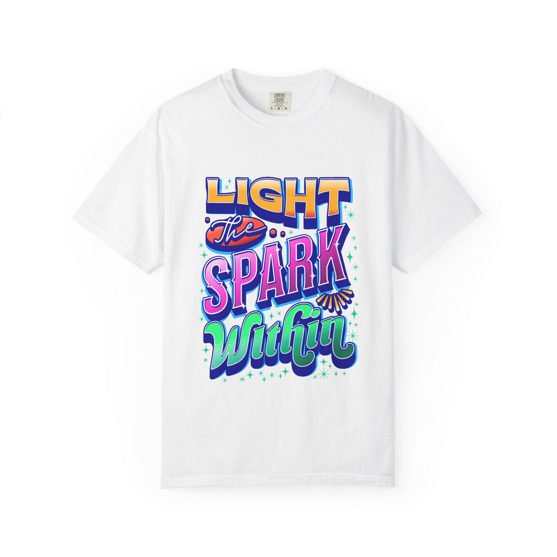 Light the Spark Within T-Shirt — Inspirational Graphic Tee