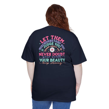 Let Them T-Shirt — Positive Self-Love Graphic Tee