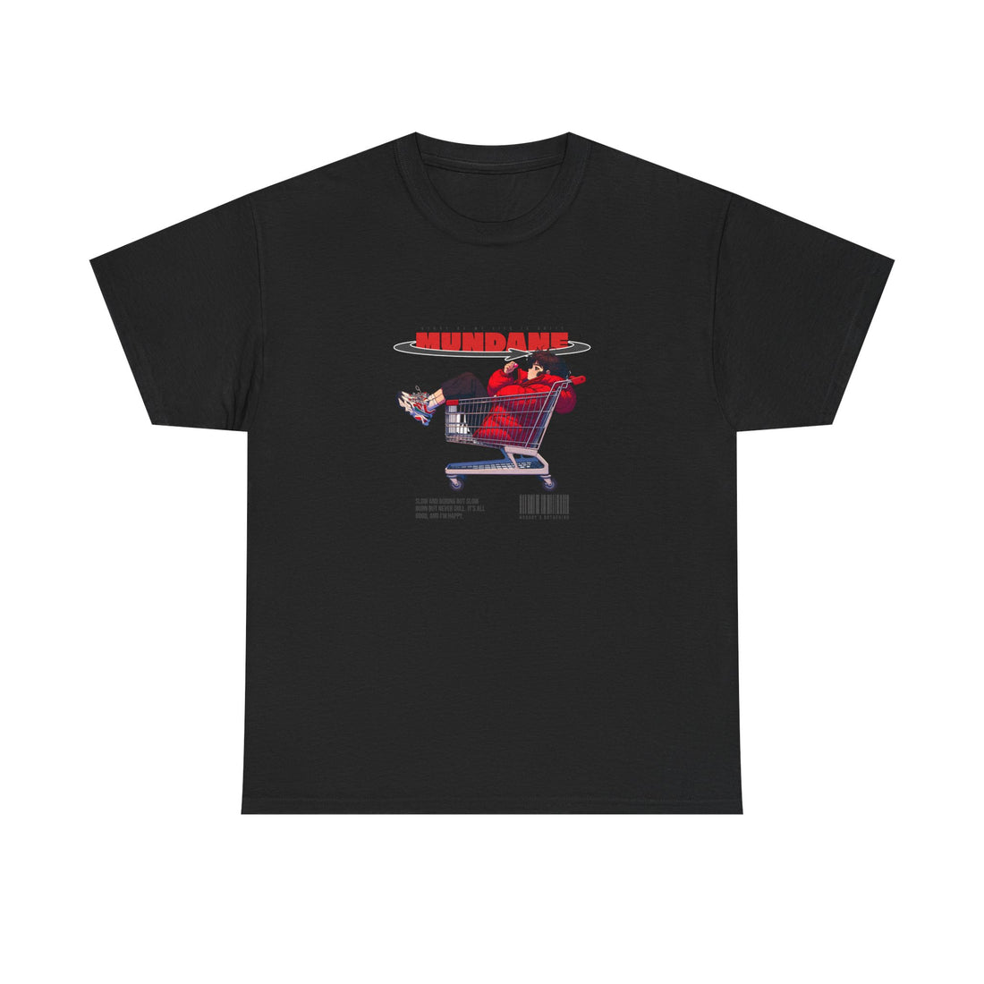 Mundane Skateboarding Tee — Retro Streetwear Graphic T-Shirt