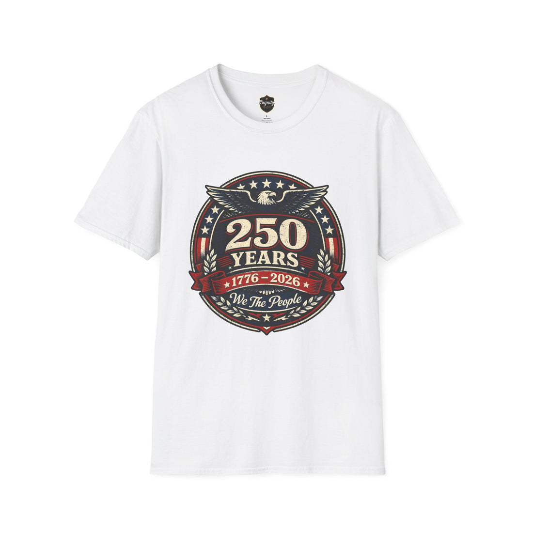250 Years 1776–2026 Patriotic T-Shirt — We The People Anniversary Tee