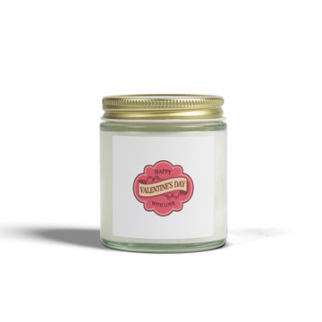 Valentine's Day Scented Candle — Coconut Apricot Wax (4oz & 9oz)