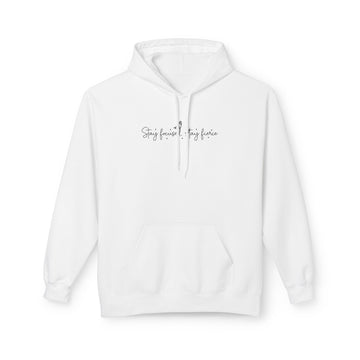 Stay Focused | Minimal Script Hoodie — Inspirational Casual Pullover